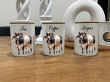 Load image into Gallery viewer, Country Storage Canisters - Brahman Bull Collection