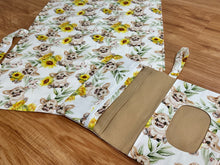 Load image into Gallery viewer, Nappy Change Set - Sunflower Highland - PRE-ORDER