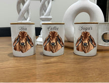 Load image into Gallery viewer, Country Storage Canisters - Brahman Head Collection