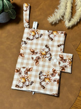 Load image into Gallery viewer, Nappy Wallet - Gingham Cutie