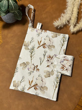 Load image into Gallery viewer, Nappy Wallet - Cotton Flower
