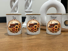 Load image into Gallery viewer, Country Storage Canisters - The Gingham Tractor Collection