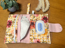 Load image into Gallery viewer, Nappy Wallet - Floral Gingham