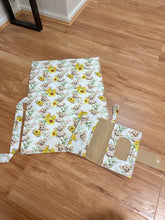 Load image into Gallery viewer, Nappy Change Set - Sunflower Highland - PRE-ORDER