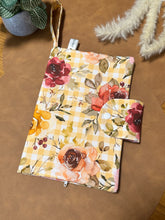 Load image into Gallery viewer, Nappy Wallet - Floral Gingham
