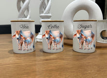 Load image into Gallery viewer, Country Storage Canisters - Brahman Mum & Calf Collection