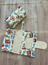 Load image into Gallery viewer, Nappy Change Set - Western Patchwork - PRE-ORDER