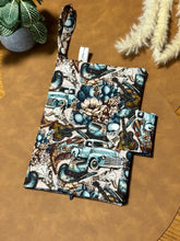 Load image into Gallery viewer, Nappy Wallet - Western Turquoise