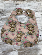 Load image into Gallery viewer, Feeding Bibs - Highland Cows