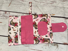 Load image into Gallery viewer, SALE - Nappy Change Set - Pink Cowgirl Boots