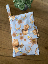 Load image into Gallery viewer, Nappy Change Set - Blue Cowgirl - PRE-ORDER