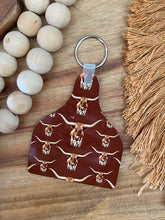 Load image into Gallery viewer, Cow Tag Keyrings