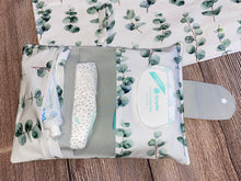 Load image into Gallery viewer, Nappy Change Set - Eucalyptus Leaves