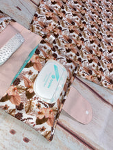 Load image into Gallery viewer, Nappy Change Set - Boho Flowers - PRE-ORDER