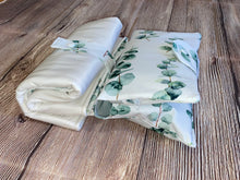 Load image into Gallery viewer, Nappy Change Set - Eucalyptus Leaves