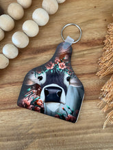 Load image into Gallery viewer, Cow Tag Keyrings