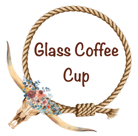 Glass Coffee Cup 