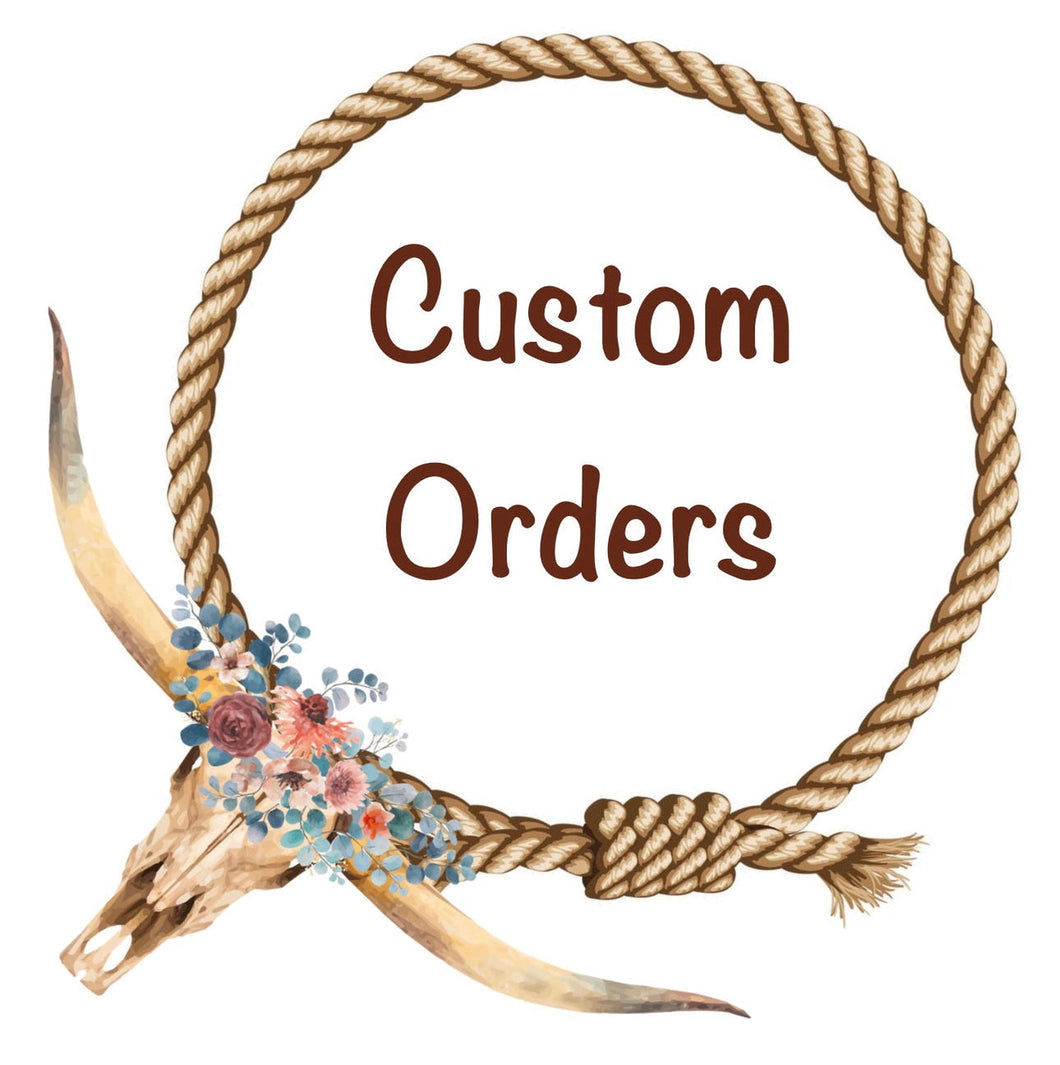 Custom Order for Lizzie Parsons