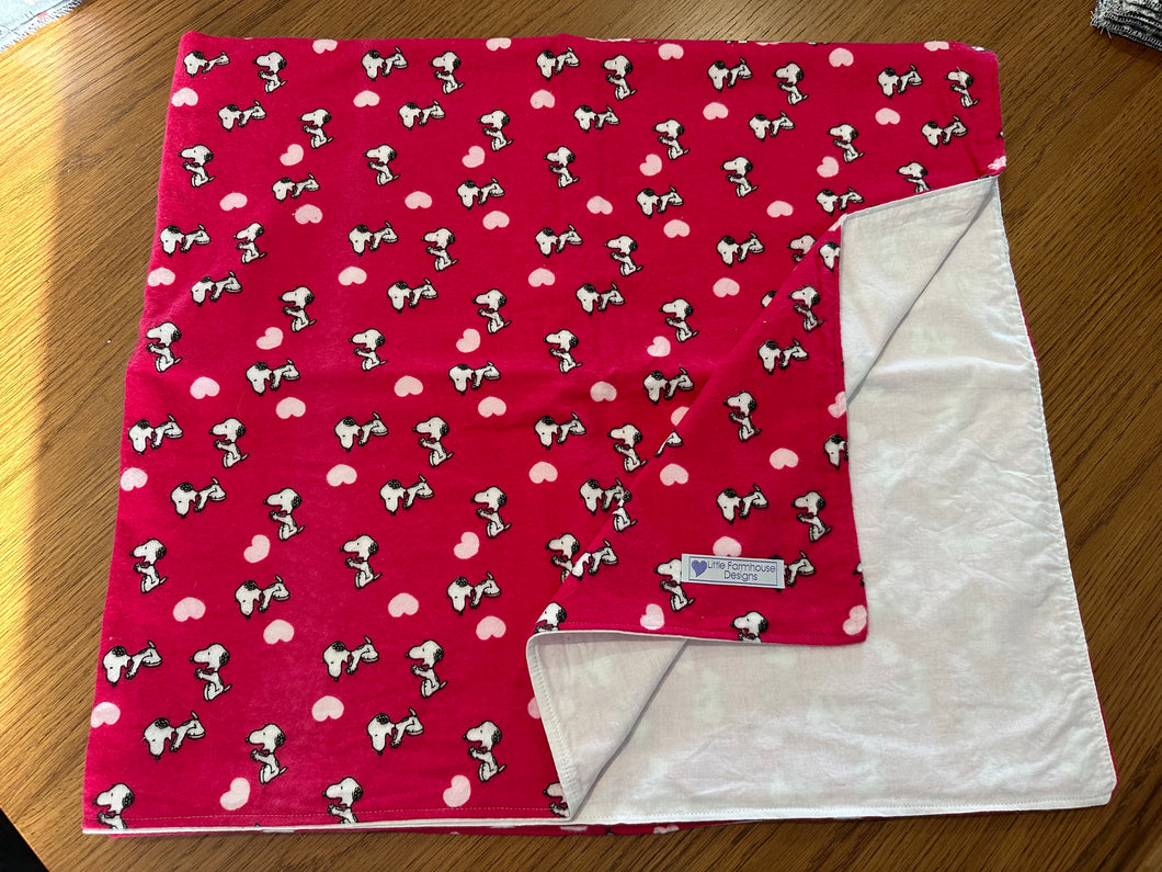 SALE - Flannelette Blanket - Snoopy