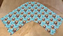 Load image into Gallery viewer, Tri Pillowcase - Teal Highland - PRE-ORDER
