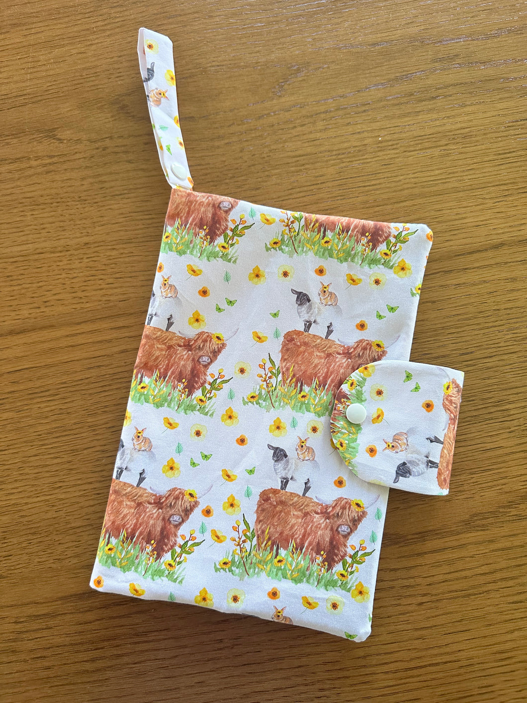 Nappy Wallet - Watercolour Highland - Limited Edition