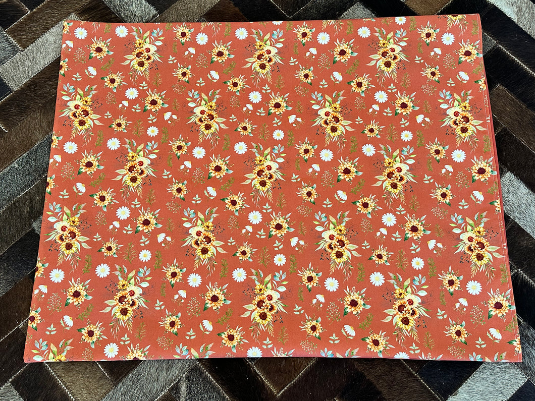 Standard Pillowcase - Rustic Sunflower - PRE-ORDER