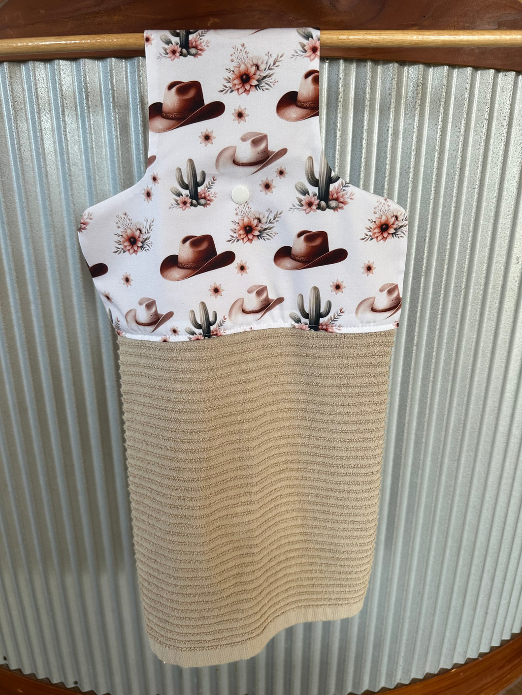 Hanging Tea Towel - Cowgirl Hats
