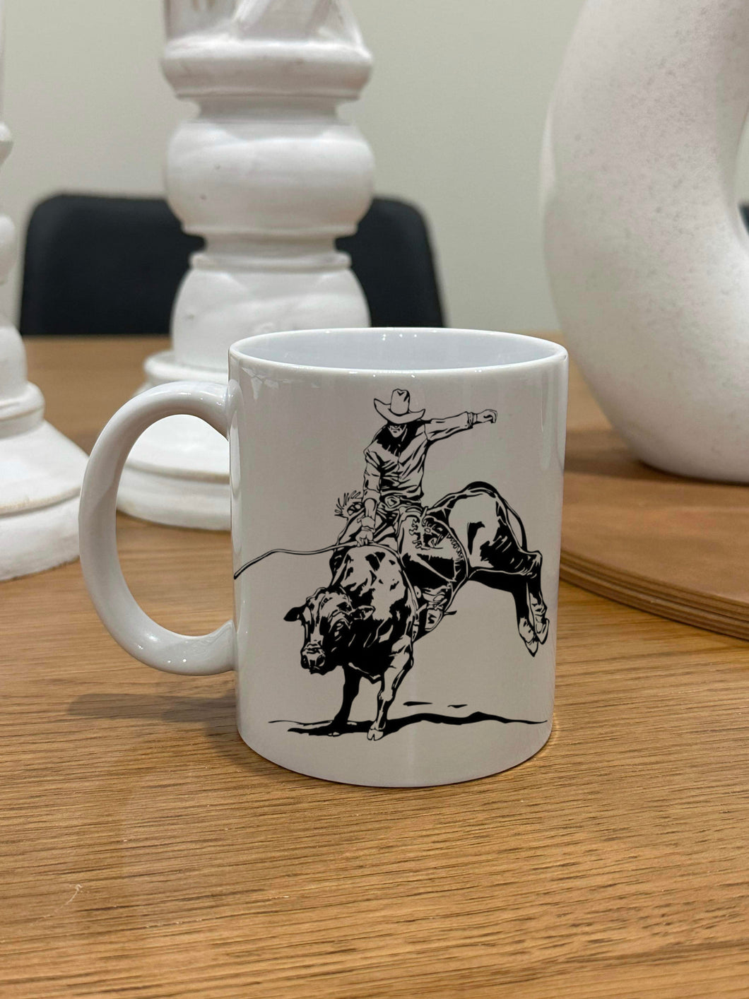 Set of 4 Rodeo Collection Mugs