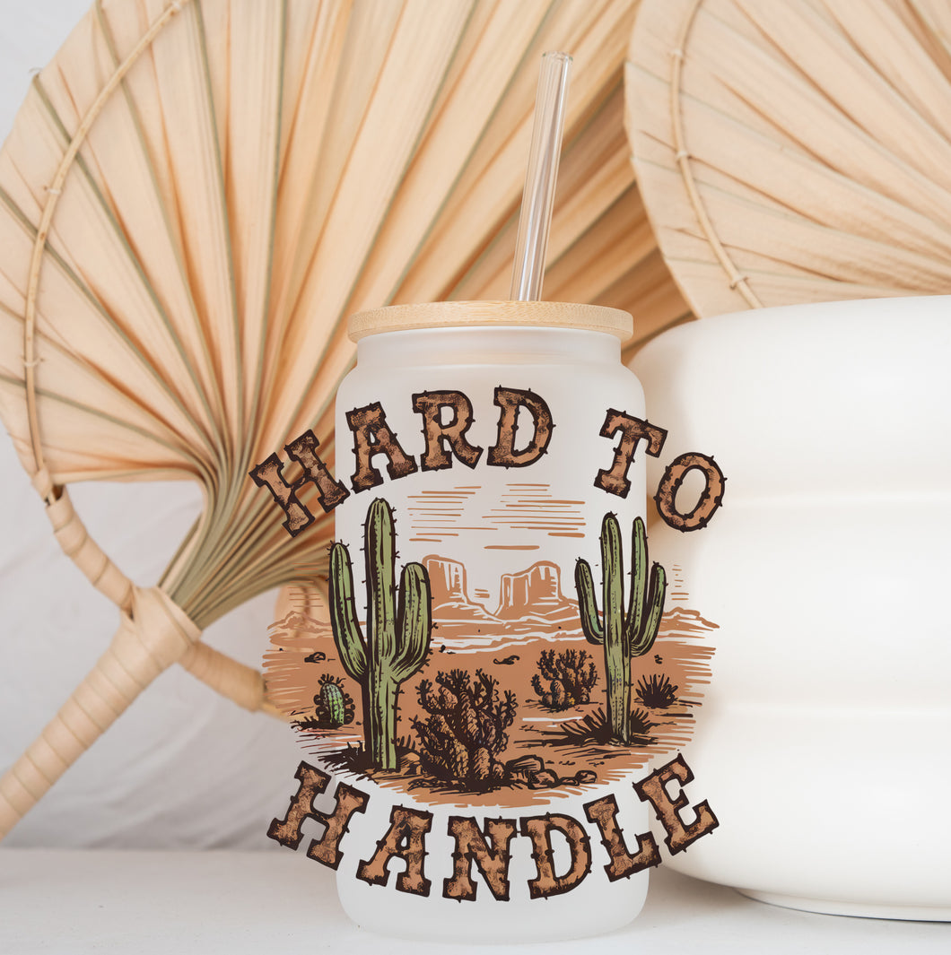 Glass Coffee Cup - Hard To Handle