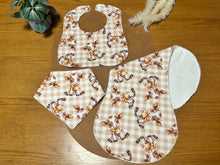 Load image into Gallery viewer, Bibs &amp; Sets - Gingham Cutie
