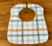 Load image into Gallery viewer, Bibs &amp; Sets - Rustic Gingham
