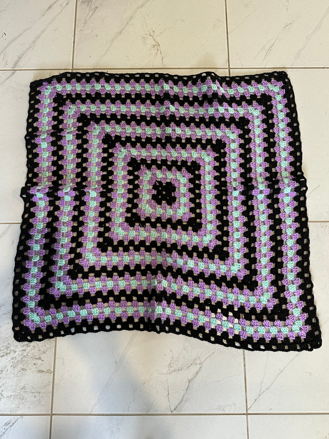 SALE - Crotchet Blanket - Pram Size