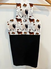 Load image into Gallery viewer, Hanging Tea Towel - Brahman Mix Pattern
