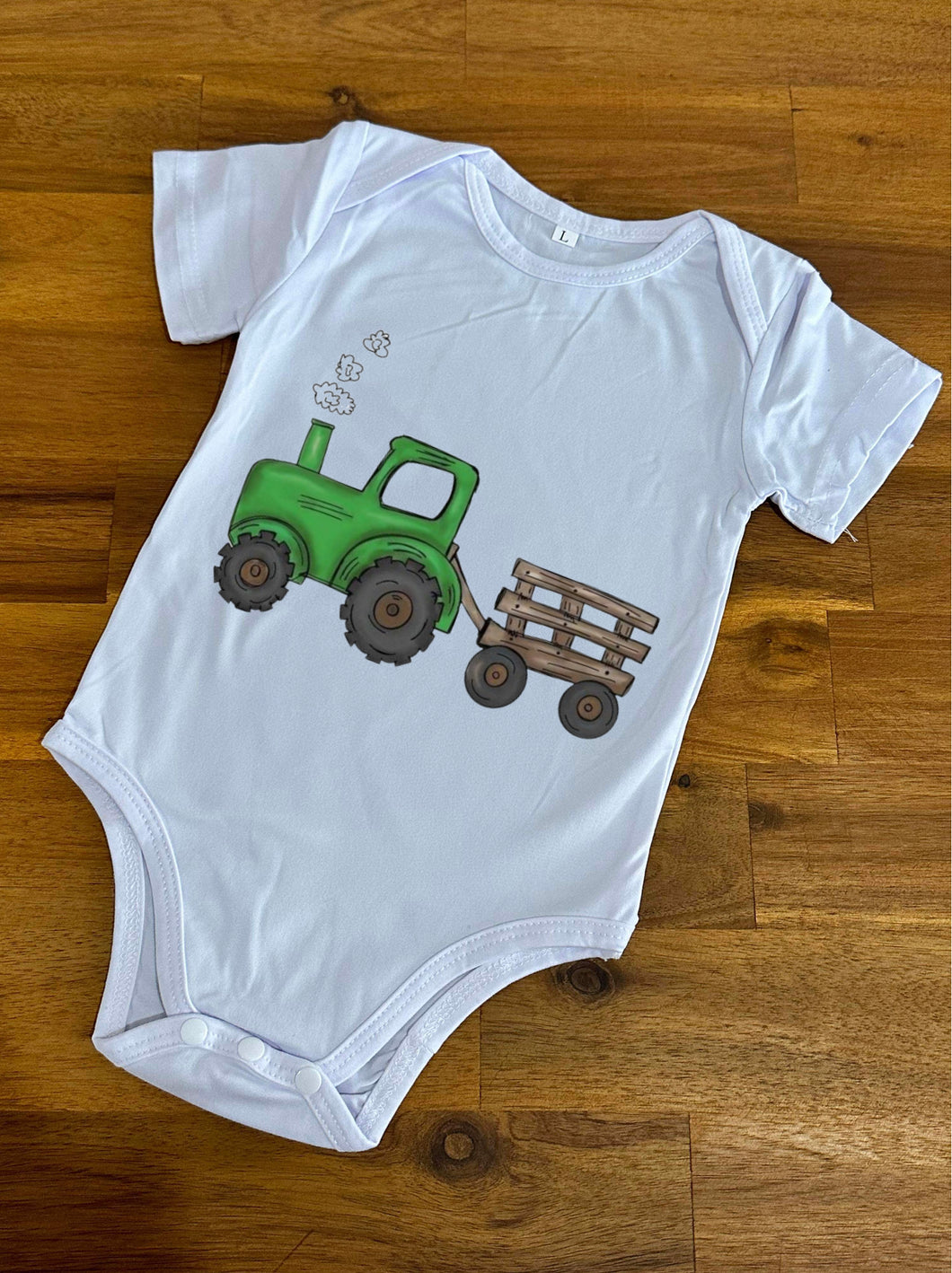 Country Onesie - Cartoon Tractor