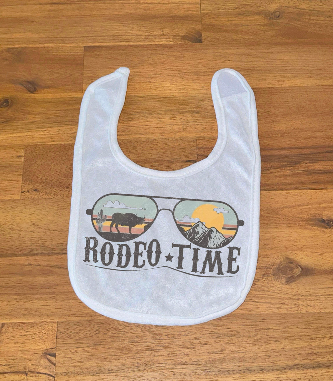 Printed Bib - Rodeo Time