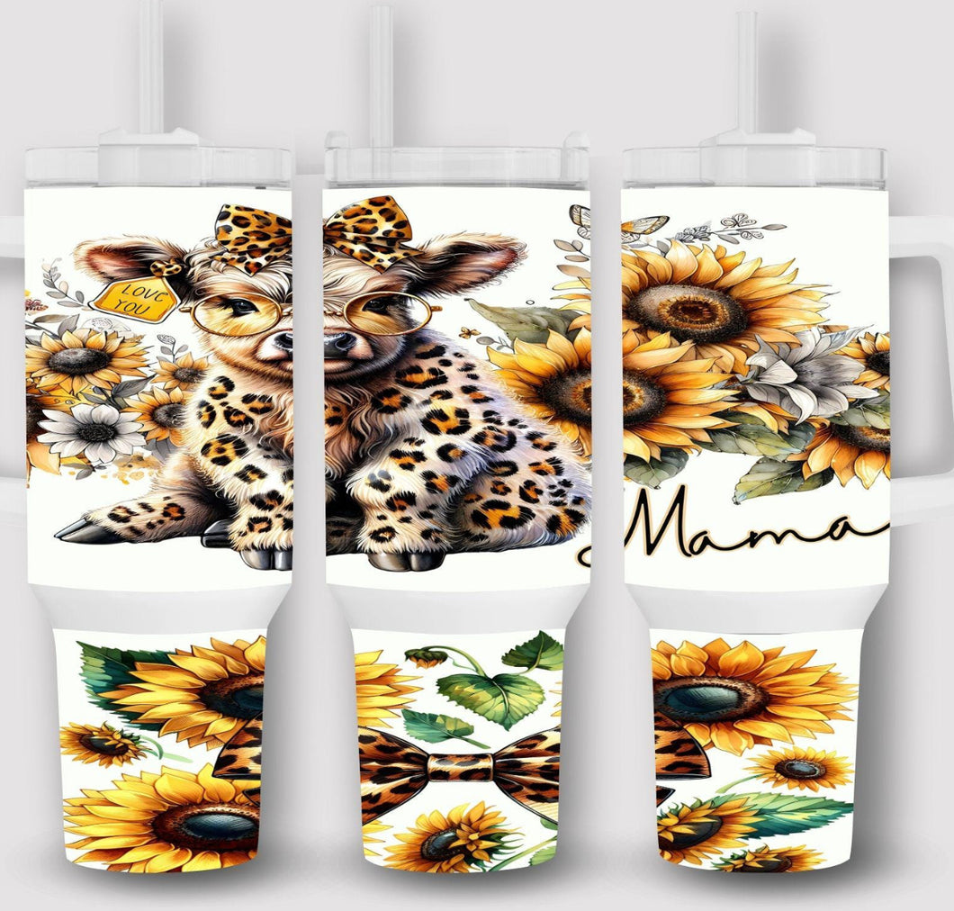 40oz Tumbler - Highland Mama