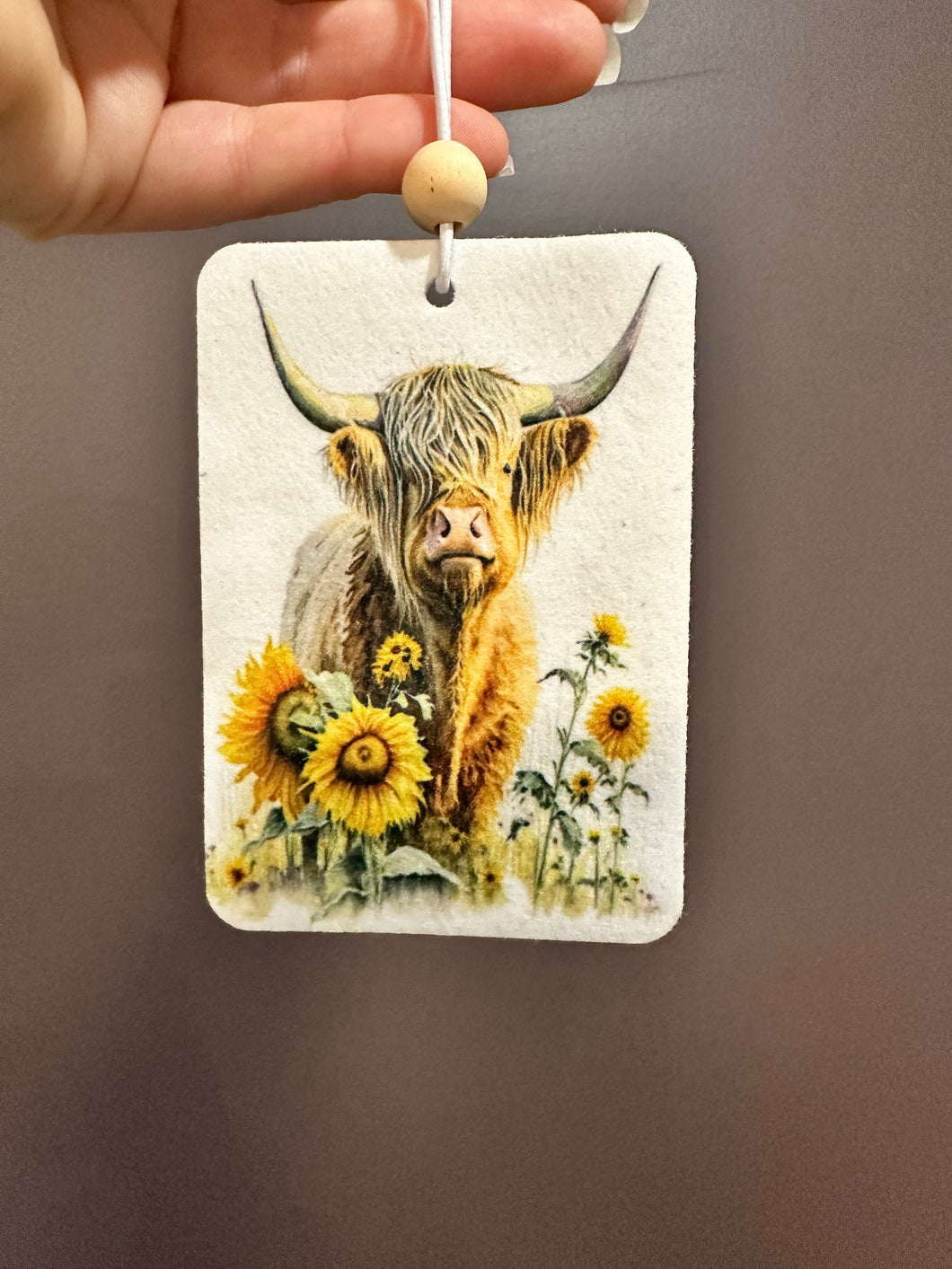 Car Air Freshener- Sunflower Highland