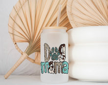 Load image into Gallery viewer, Glass Coffee Cup - Dog Mama
