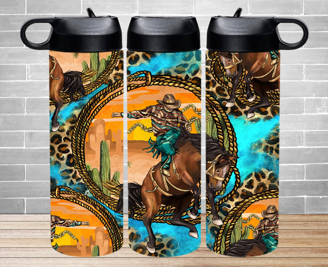 Insulated Water Bottle - Bronc