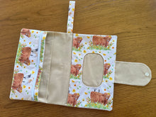Load image into Gallery viewer, Nappy Wallet - Watercolour Highland - Limited Edition
