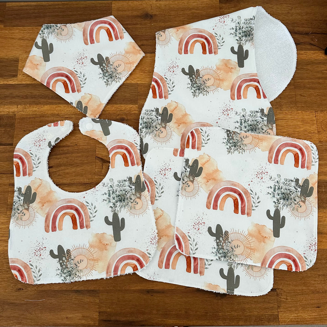 Bibs & Sets - Boho Cactus