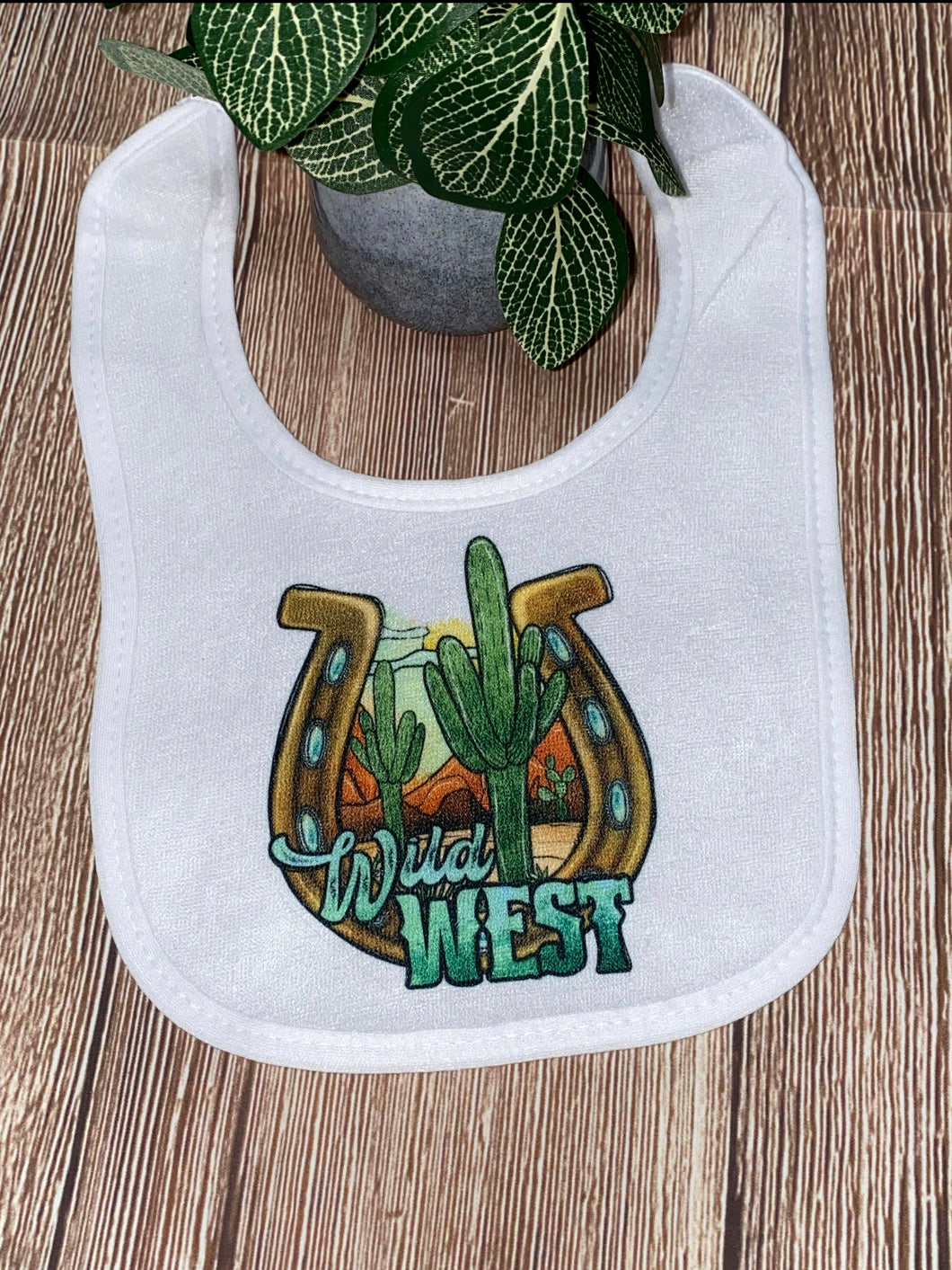 Printed Bib - Wild West