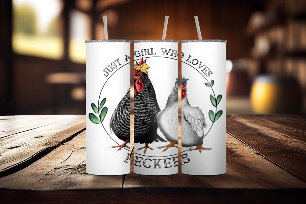 Loves Peckers Tumbler