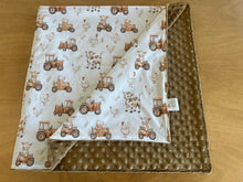Load image into Gallery viewer, PRE-ORDER Minky Blanket - Rustic Farm
