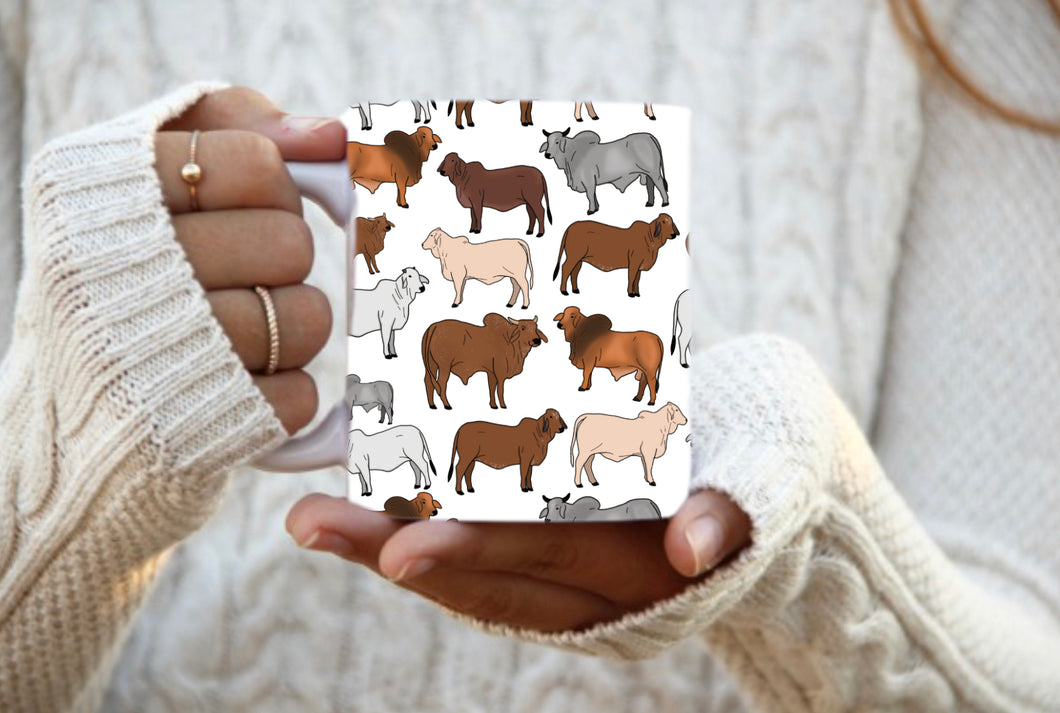 White Brahmans Mug