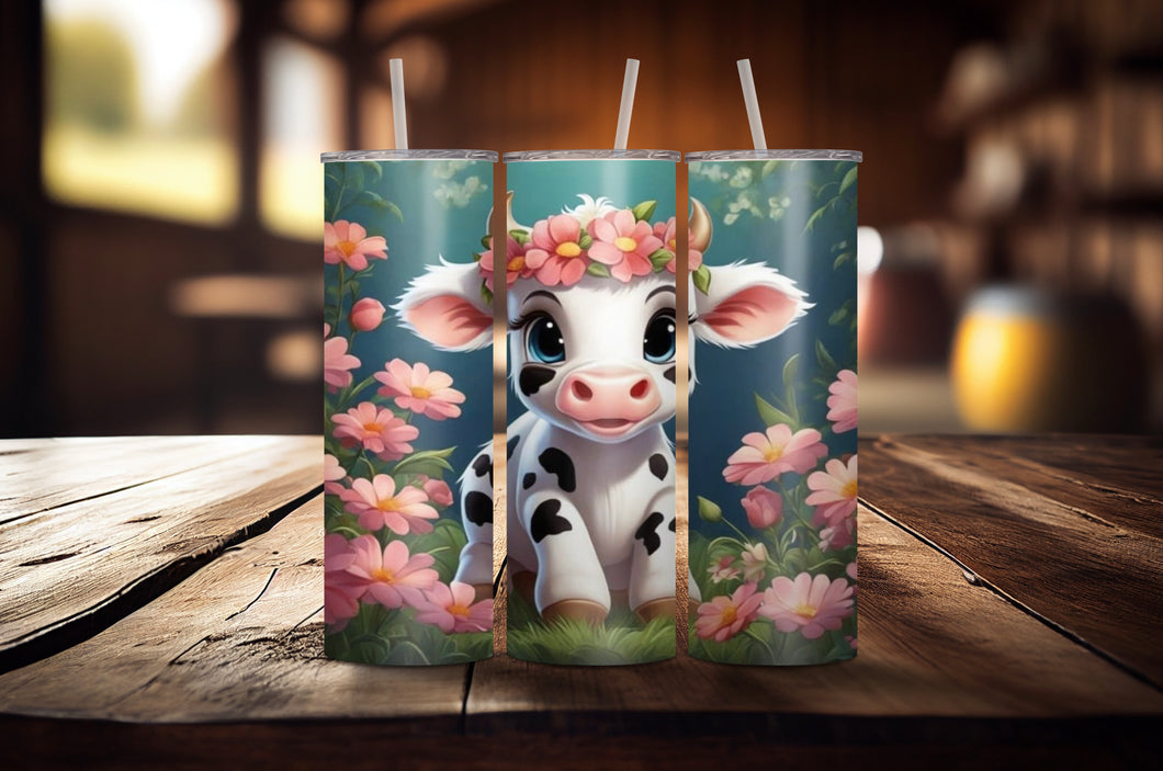 Floral Calf Tumbler