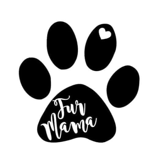 Fur Mama Paw Sticker