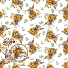 Load image into Gallery viewer, Tea Towel Set - Sunflower Highland
