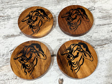 Load image into Gallery viewer, Brahman Head Coasters
