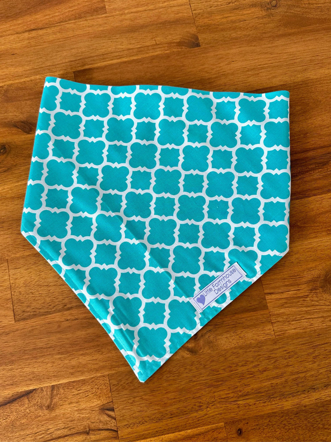 Neck Scarf - Aqua Tile